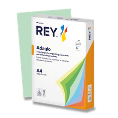 Rey Barvni papir Adagio, pastelne barve, 500 listov - zelen