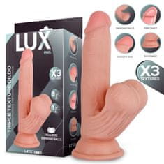 LUX DILDO Lux Paul Tripple Density With Swinging Balls