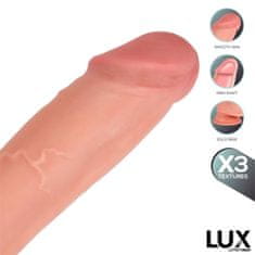 LUX DILDO Lux Max Triple Density With Balls 21 cm