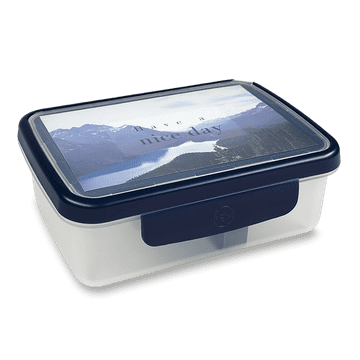 Zdravá lahev Škatla za prigrizke HEALTHY CANDY Uni - modra