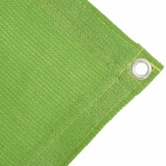 Vidaxl Preproga za šotor svetlo zelena 200x200 cm HDPE