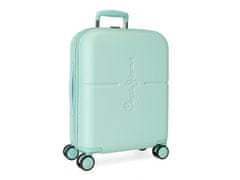 Joummabags PEPE JEANS Highlight Turquesa, ABS Potovalni kovček, 55x40x20cm, 37L, 7689125 (majhen)