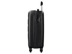 Joummabags ROLL ROAD Flex Black, ABS Potovalni kovček, 55x38x20cm, 35L, 5849160 (majhen)