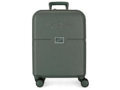 Joummabags ABS Potovalni kovček PEPE JEANS ACCENT Verde, 55x40x20cm, 37L, 7699133 (majhen)