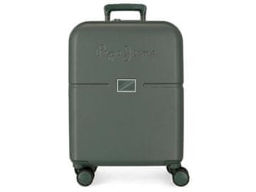 Joummabags ABS Potovalni kovček PEPE JEANS ACCENT Verde, 55x40x20cm, 37L, 7699133 (majhen)