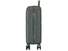 Joummabags ABS Potovalni kovček PEPE JEANS ACCENT Verde, 55x40x20cm, 37L, 7699133 (majhen)