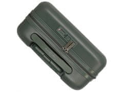 Joummabags ABS Potovalni kovček PEPE JEANS ACCENT Verde, 55x40x20cm, 37L, 7699133 (majhen)
