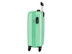 Joummabags ROLL ROAD Flex Turquesa, ABS Potovalni kovček, 55x38x20cm, 35L, 584916B (majhen)