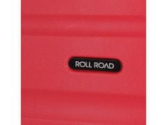 Joummabags ROLL ROAD Flex Red, ABS Potovalni kovček, 55x38x20cm, 35L, 5849164 (majhen)