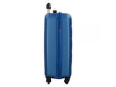 Joummabags ROLL ROAD Flex Blue, ABS Potovalni kovček, 55x38x20cm, 35L, 5849163 (majhen)