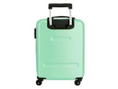 Joummabags ROLL ROAD Flex Turquesa, ABS Potovalni kovček, 55x38x20cm, 35L, 584916B (majhen)
