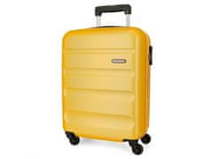 Joummabags ROLL ROAD Flex Ochre, ABS Potovalni kovček, 55x38x20cm, 35L, 584916D (majhen)