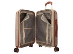 Joummabags EL POTRO Ocuri Champagne, ABS Potovalni kovček 55x40x20cm, 38L, 5128627 (manjši iztek)