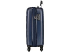 Joummabags ROLL ROAD Flex Navy Blue, ABS Potovalni kovček, 55x38x20cm, 35L, 5848662 (manjši iztek)