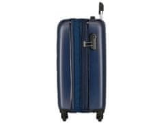 Joummabags ROLL ROAD Flex Navy Blue, ABS Potovalni kovček, 55x38x20cm, 35L, 5848662 (manjši iztek)