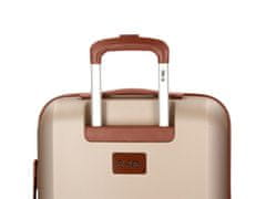 Joummabags EL POTRO Ocuri Champagne, Komplet luksuznih potovalnih kovčkov iz ABS 70cm/55cm, 5128927