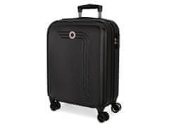 Joummabags ABS Potovalni kovček MOVOM Riga Black, 55x40x20cm, 37L, 5999161 (majhen)