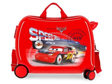 Joummabags Otroški potovalni kovček na kolesih / kolo DISNEY CARS Trails, 4039821