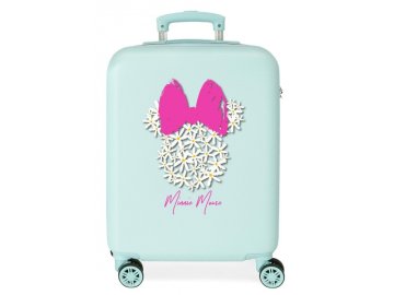 Joummabags Luksuzni otroški potovalni kovček ABS MINNIE MOUSE Bow, 55x38x20cm, 34L, 3581122