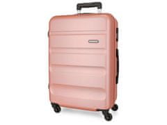Joummabags ROLL ROAD Flex Nude, potovalni kovček iz ABS, 75x52x28cm, 91L, 584936C (velik)