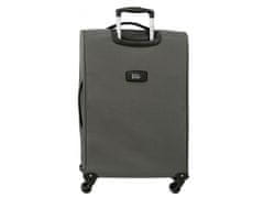 Joummabags Komplet tekstilnih potovalnih kovčkov ROLL ROAD ROYCE Grey / Grey, 55-66-76cm, 5019422