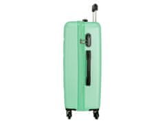 Joummabags ROLL ROAD Flex Turquesa, komplet potovalnih kovčkov ABS, 55-65-75cm, 584946B
