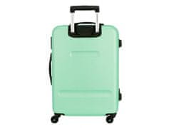 Joummabags ROLL ROAD Flex Turquesa, komplet potovalnih kovčkov ABS, 55-65-75cm, 584946B