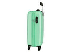 Joummabags ROLL ROAD Flex Turquesa, komplet potovalnih kovčkov ABS, 55-65-75cm, 584946B