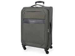 Joummabags Tekstilni potovalni kovček ROLL ROAD ROYCE Grey, 76x48x29cm, 93L, 5019322 (velik)
