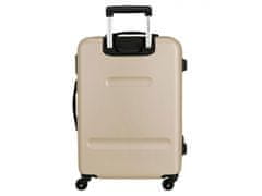Joummabags ROLL ROAD Flex Champagne, potovalni kovček iz ABS, 75x52x28cm, 91L, 5849369 (velik)