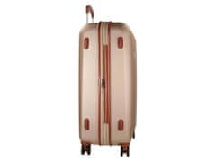 Joummabags EL POTRO Ocuri Champagne, Komplet luksuznih potovalnih kovčkov iz ABS 70cm/55cm, 5128927