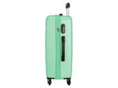 Joummabags ROLL ROAD Flex Turquesa, ABS Potovalni kovček, 75x52x28cm, 91L, 584936B (velik)