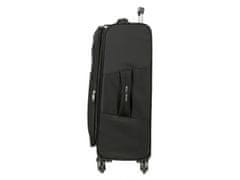 Joummabags Komplet tekstilnih potovalnih kovčkov ROLL ROAD ROYCE Black, 55-66-76cm, 5019421