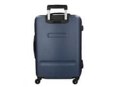 Joummabags ROLL ROAD Flex Navy Blue, komplet potovalnih kovčkov ABS, 55-65cm, 5849562