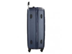 Joummabags ROLL ROAD Flex Navy Blue, komplet potovalnih kovčkov ABS, 55-65cm, 5849562