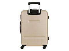 Joummabags ROLL ROAD Flex Champagne, komplet potovalnih kovčkov iz ABS, 55-65cm, 5849569
