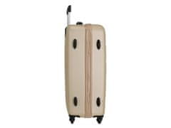 Joummabags ROLL ROAD Flex Champagne, komplet potovalnih kovčkov iz ABS, 55-65cm, 5849569