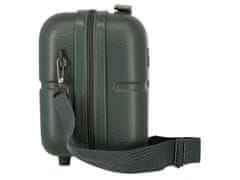 Joummabags ABS Potovalni kozmetični kovček PEPE JEANS ACCENT Verde, 21x29x15cm, 9L, 7693933