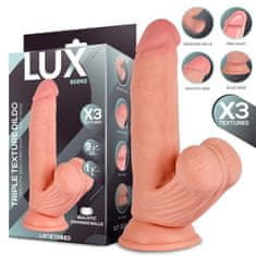 LUX DILDO Lux Bernd Tripple Density With Swinging Balls 