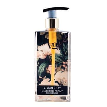 Vivian Gray Tekoče kremno milo za roke Delicious Peony (kremno milo) 350 ml