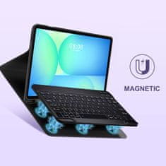 Tech-protect SC Pen etui z tipkovnico za Samsung Galaxy Tab S10 FE Plus 13.1'', črna