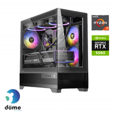 Anni Gamer Advanced namizni računalnik, R7 5700X, 16GB, 1TB, RTX 5060, DOS (ATPII-G8-1282)