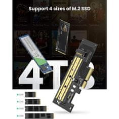 Ugreen M.2 PCIe NVME na PCIe 3.0 x4 x8 x16 adapter - box