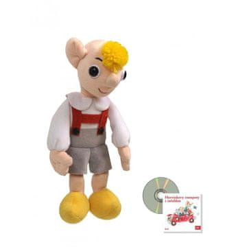 Plišasta igrača Hurvinek 25 cm + CD