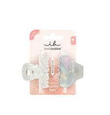 Invisibobble Sponke za lase Clipstar Pearly Frost M 2 kosa