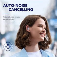 Anker Soundcore Space A40 brezžične slušalke bele