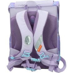 Tiger Family Šolska torba Lilac Beach z ergonomskim hrbtiščem in odsevnimi elementi