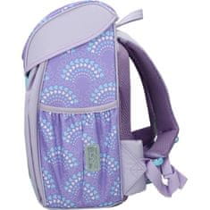 Tiger Family Šolska torba Lilac Beach z ergonomskim hrbtiščem in odsevnimi elementi