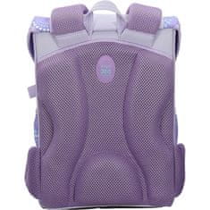 Tiger Family Šolska torba Lilac Beach z ergonomskim hrbtiščem in odsevnimi elementi