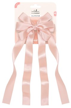 Invisibobble Sponka za lase Clipstar Ribbon Glam s pentljo